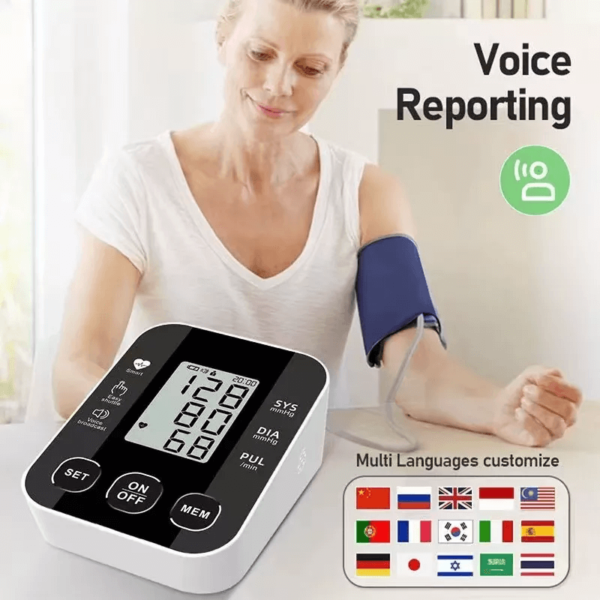 automatic digital blood pressure monitor